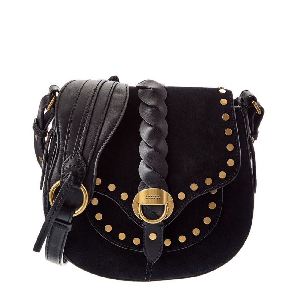 Isabel Marant Altay Small Suede & Leather Shoulder Bag